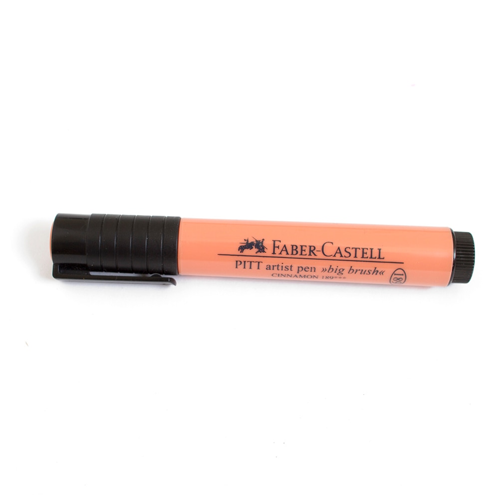 Faber Castell, Pitt, Artist, Big, Brush Pen, Cinnamon